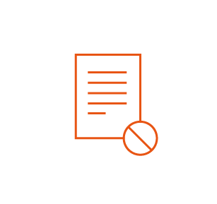 icon of a document